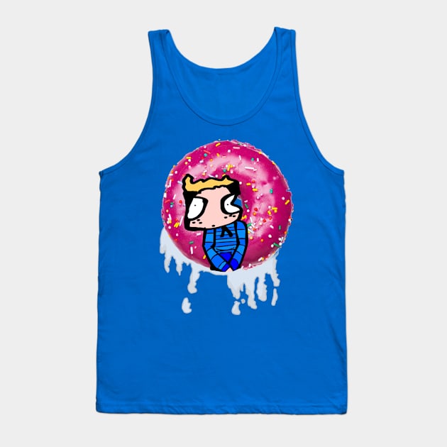 Kevin and the Donut Tank Top by Cozy